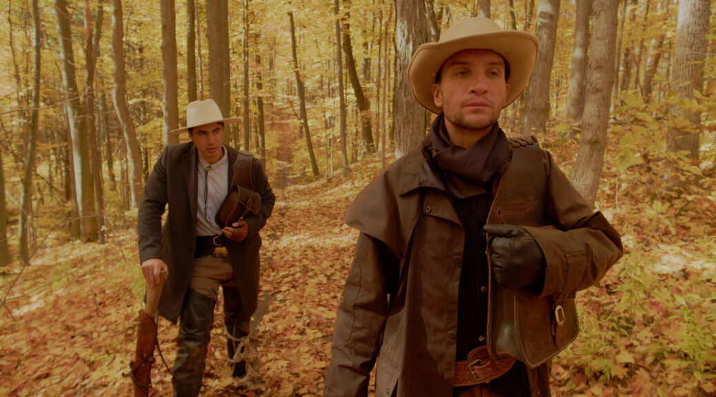 Ari Millen and Damian Romeo star in GOLD BLOODED